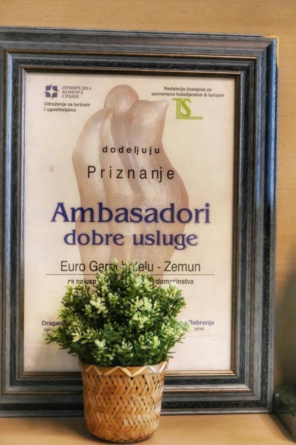 Euro Garni Hotel Belgrado Exterior foto